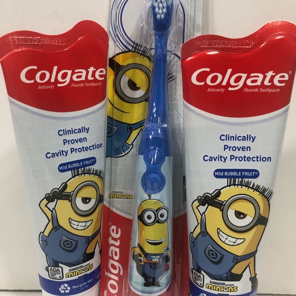 Minions Colgate Kids Toothpaste/Toothbrush - Picture 9 of 11